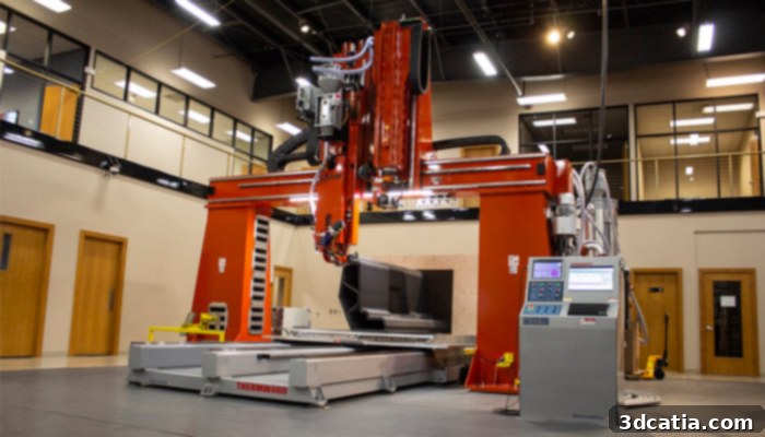 Thermwood LSAM MT Vertical 3D Printer