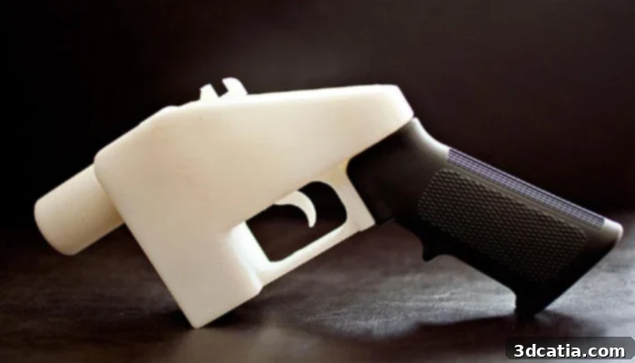 The Liberator, the first 3D printed gun