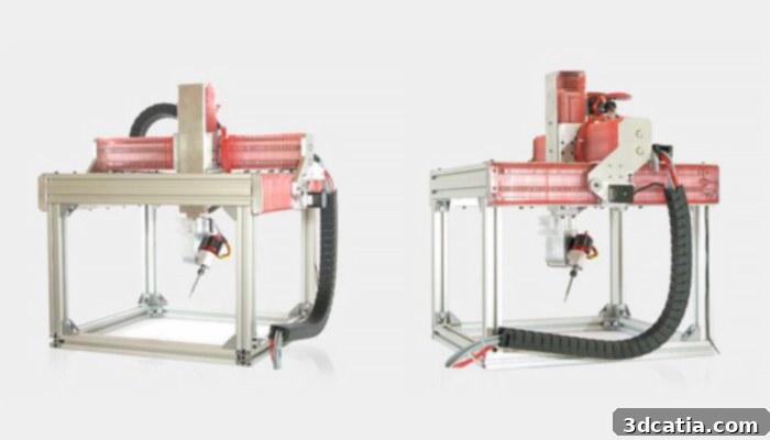 5axismaker hybrid 3D printer for desktop multi-tool fabrication