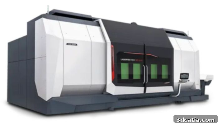 DMG Mori LASERTEC 65 3D Hybrid for integrated metal additive manufacturing and milling