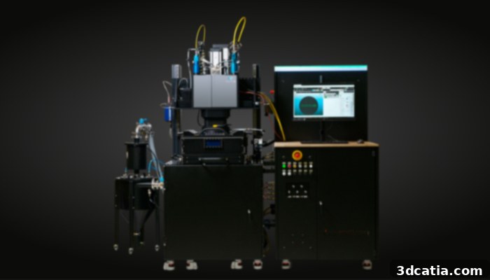 AconityMIDI industrial hybrid 3D printer for metal production