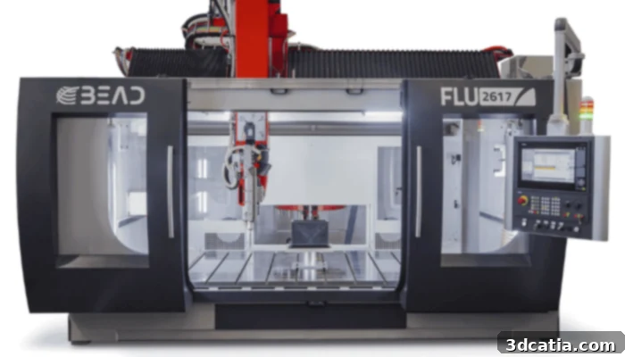 BEAD large-scale hybrid 3D printer by CEAD for additive and subtractive manufacturing