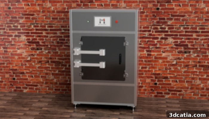 The Metallum3D advanced microwave sintering system