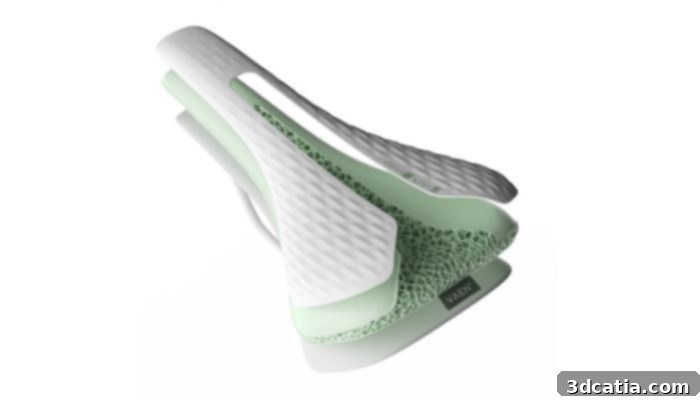 VAEN 3D Printed Bike Saddle