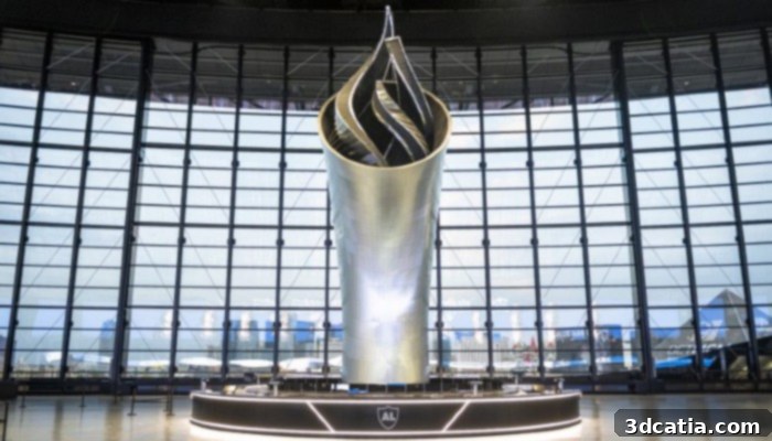 Las Vegas Raiders stadium torch