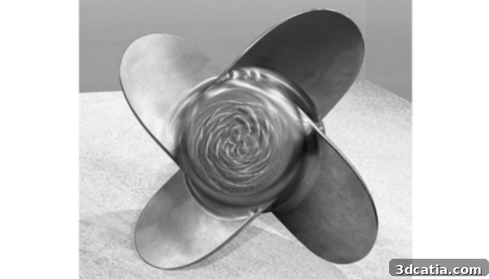 3D Printed Marine Propeller by AML3D
