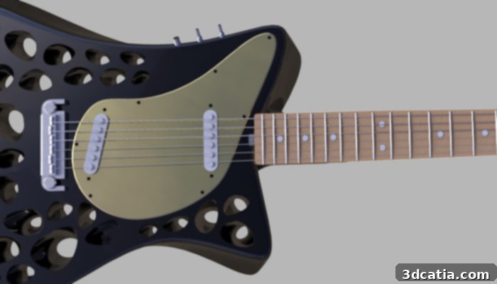 Francisco Bonansea and his 3D Printed Guitar