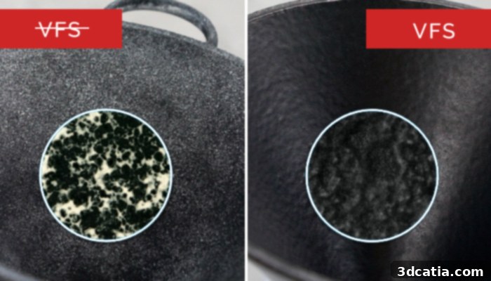 Cleanliness of VaporFuse treated part