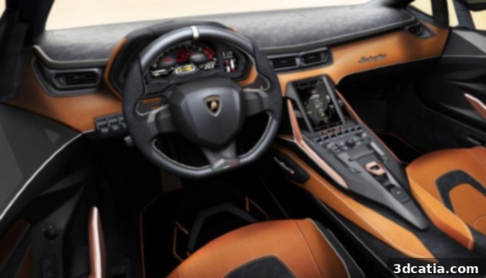 Lamborghini Sian Roadster with 3D printed personalized air vents