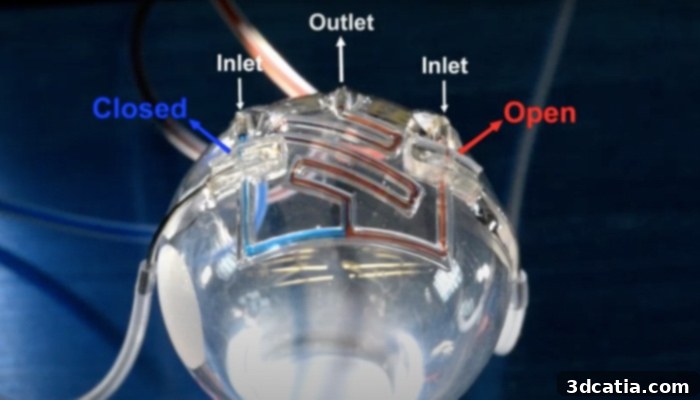 UMN Pioneers 3D Printed Microfluidic Channels - 3D Catia