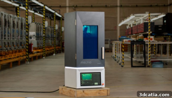 Meltio 0GM printer for International Space Station