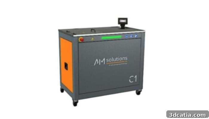 Transforming 3D Prints: Essential Post-Processing Methods 2 AM Solutions C1 post-processing machine
