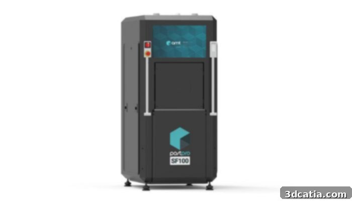 Transforming 3D Prints: Essential Post-Processing Methods 5 AMT PostPro SF100 vapor smoothing machine