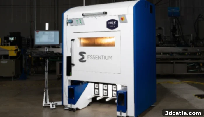 Essentium High Speed Extrusion (HSE) 3D printing system for defense applications