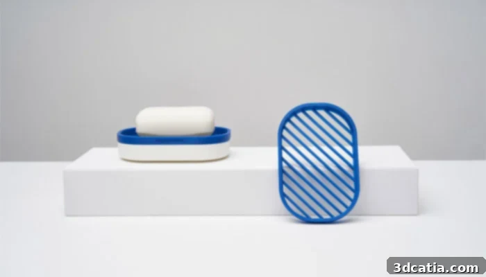 EN01 3D printed grid for IKEA soap dish