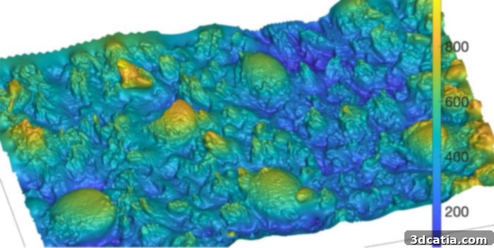 3D printed biomimetic tongue surface replicates human tongue structure