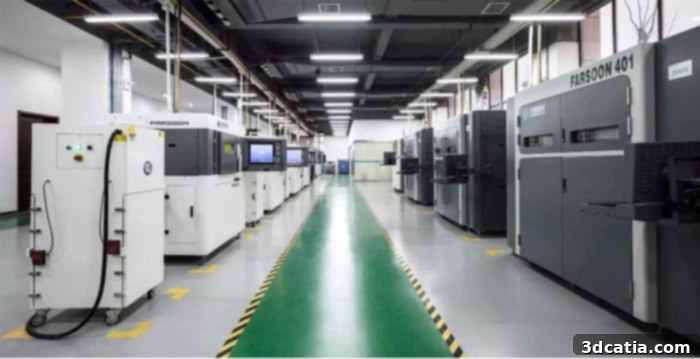 Farsoon 3D printer orders pick up