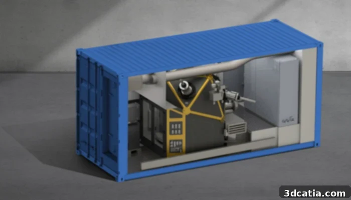 3D printing module for spare parts