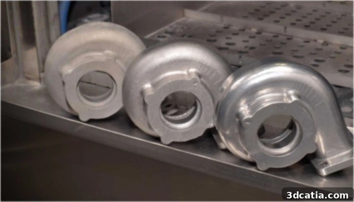 Automated post-processing solutions for 3D printed parts.