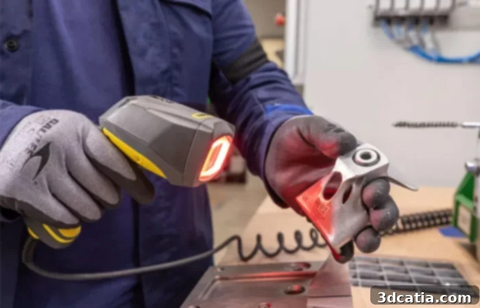 Each metal 3D printed part for the Rolls-Royce Ghost comes with an identification number and QR code for enhanced traceability and quality control.