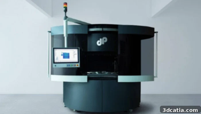 dp polar - AMpolar i2 rotating platform 3D printer