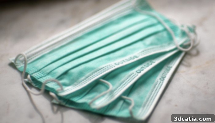3D printed sensory fibers detecting leaks in face masks