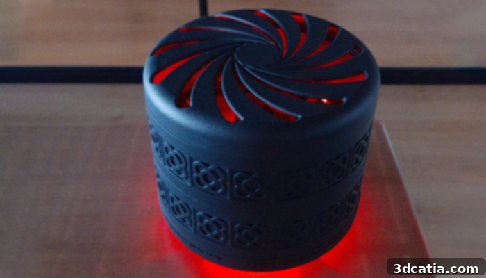 3D printed AMS mini air sterilizer for combating airborne viruses