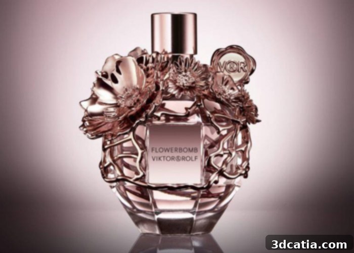flowerbomb 3d printed set