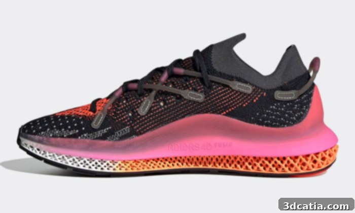 Adidas 4D Fusio - latest 3D printed shoe model