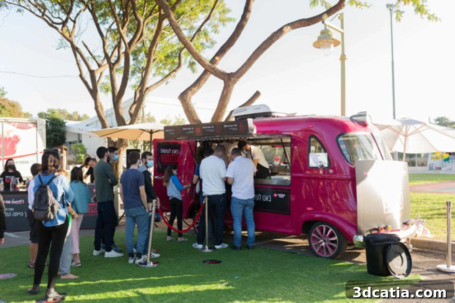 Redefine Meat food truck served 600 visitors, image via Redefine Meat