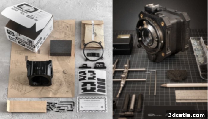 Dora Goodman pre-printed kit and Goodman One camera