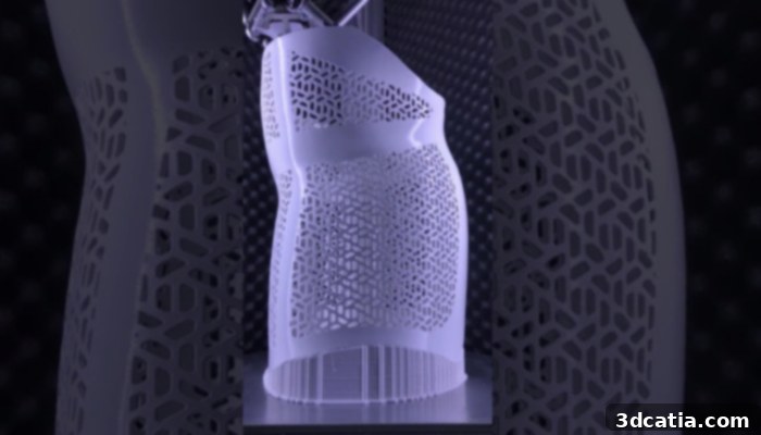 3D printed back brace