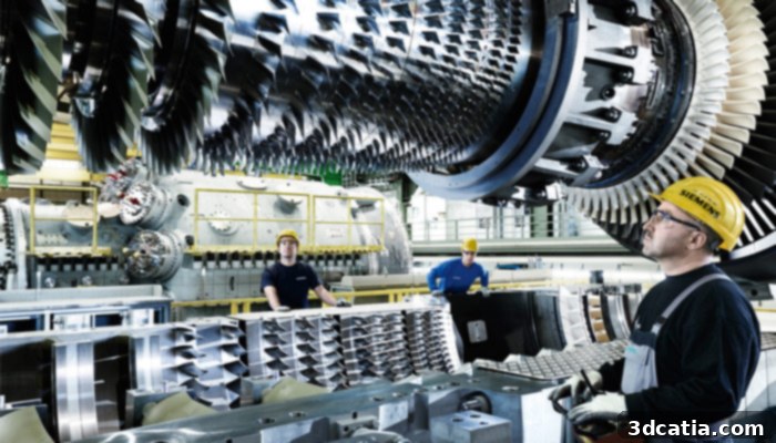 Gas turbine blades under stress from high temperatures and speeds