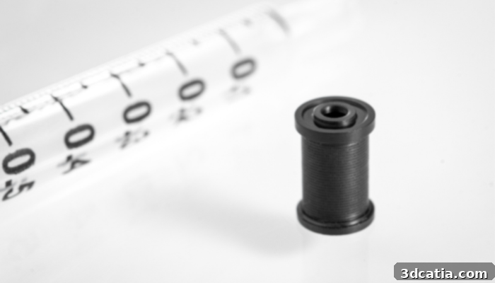 Microscale 3D printing enables the creation of highly complex and precise parts that are difficult or impossible to make with traditional methods.