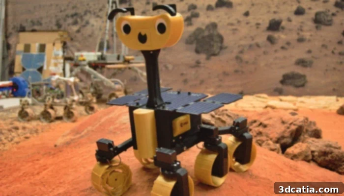 Brilliant 3D Printing Projects for Your Raspberry Pi 3 ExoMy with Raspberry Pi