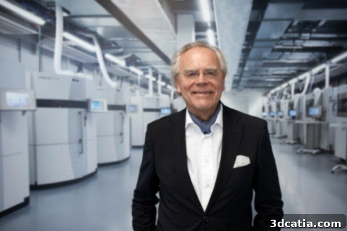 Dr. Hans Langer, founding partner of AM Ventures fund and founder of EOS, a pioneer in industrial 3D printing