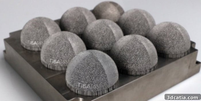 Examples of 3D printed medical implants