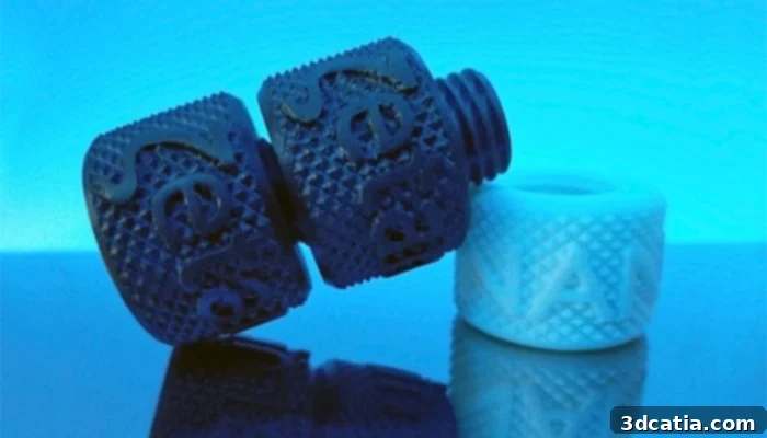 3D printed ceramic parts by Nanoe