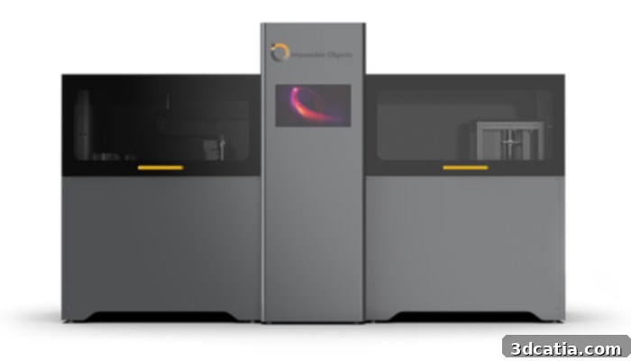 CBAM-2 3D printer for composite materials