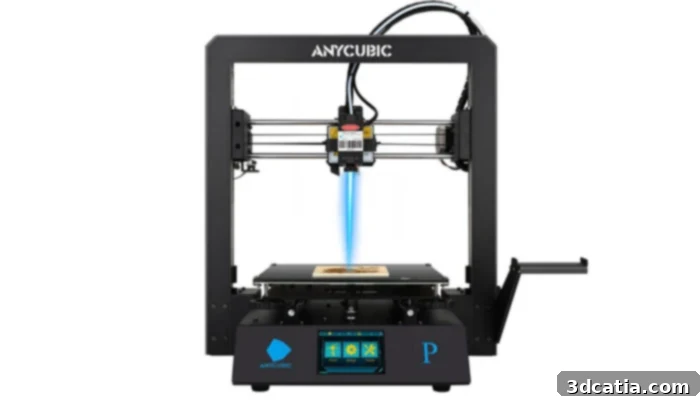 Anycubic Mega Pro Hybrid 3D Printer and Laser Engraver