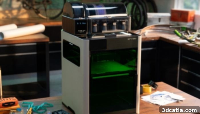 Bambu Lab H2D Hybrid 3D Printer and Laser Engraver