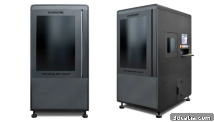 ETEC Xtreme 8K DLP 3D Printer for high volumes