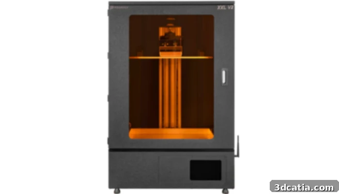 Peopoly Phenom XXL V2 large-format resin 3D printer