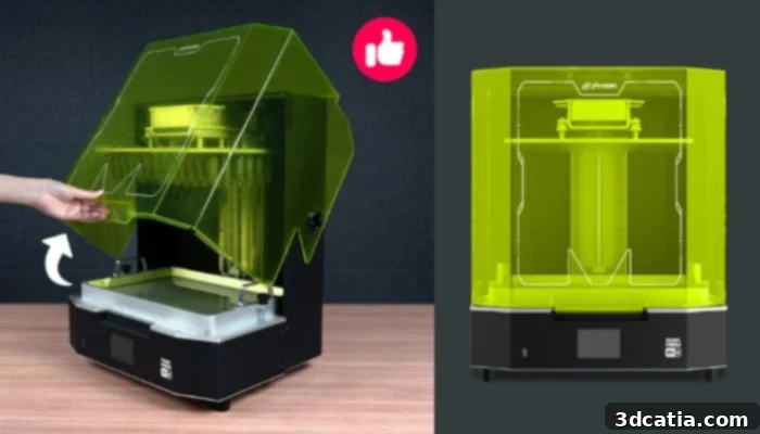 Phrozen Sonic Mega 8K S resin 3d printers for large-scale projects