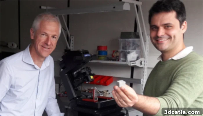 micro-printing concrete molds