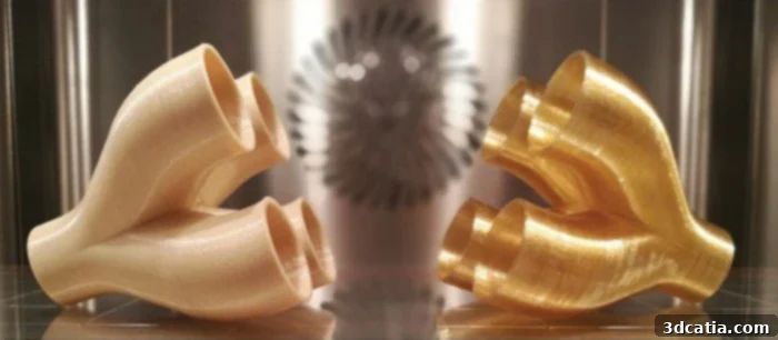 3D printed parts made from PEKK by miniFactory
