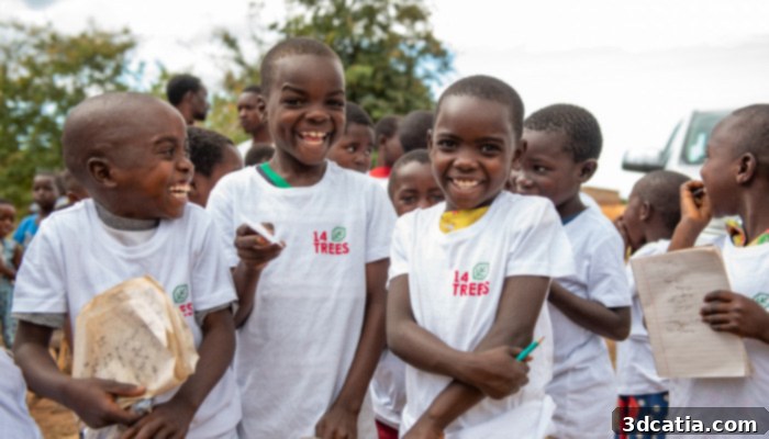 Malawian school children