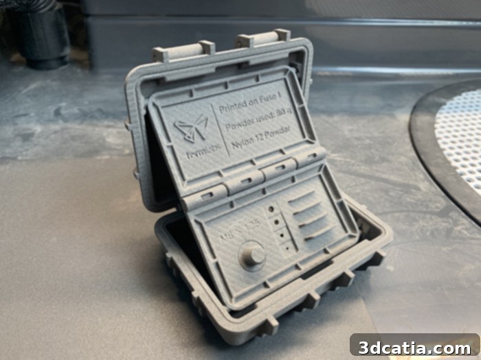 Formlabs Fuse 1 3D printed bike pedal sample