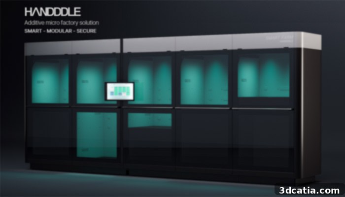 Handddle microfactory interior