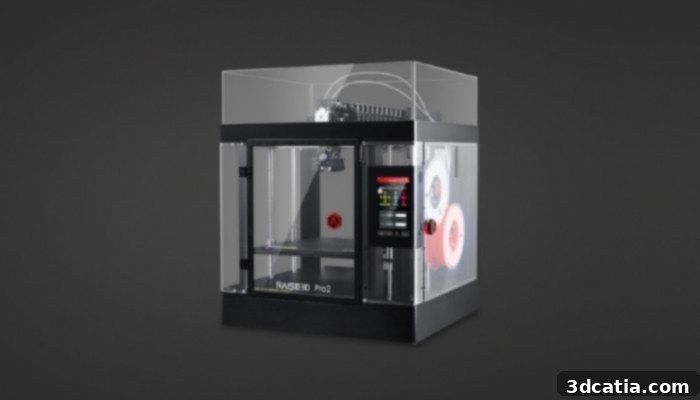 Raise3D Pro2 Dual Extruder Large Format 3D Printer